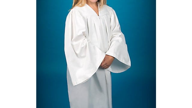 Dunking in Style: Elevated Elegance with Adult Baptism Robes